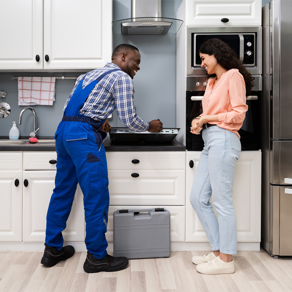 can you provide an estimate for cooktop repair before beginning any work in Rural Valley